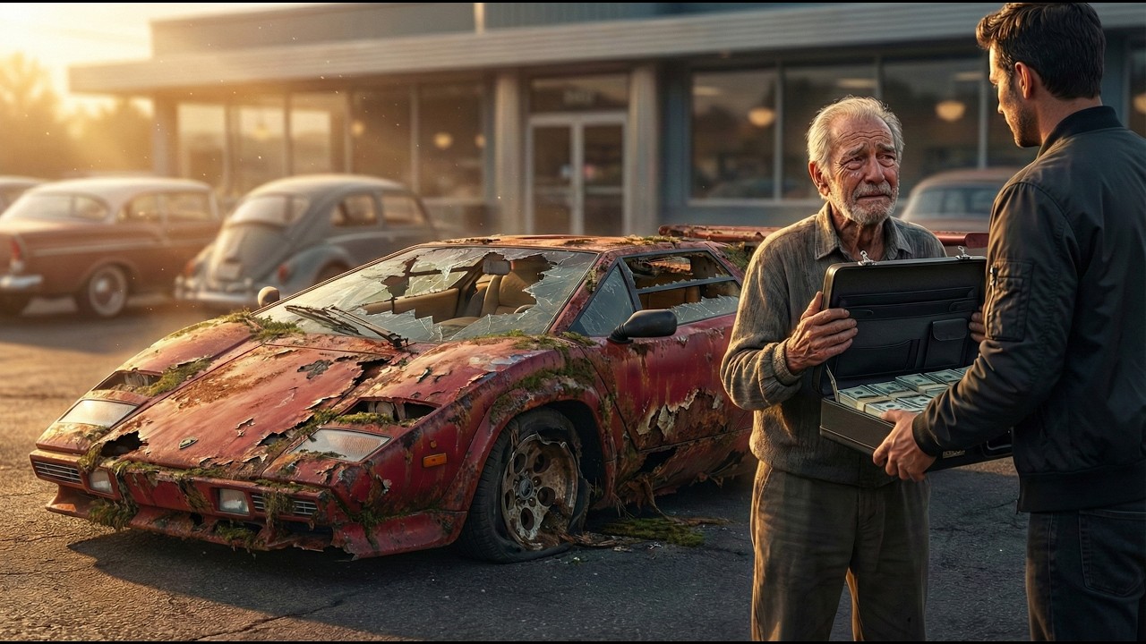 ASMR Car Restoration: Bringing a 1985 Lamborghini Countach Back to Life