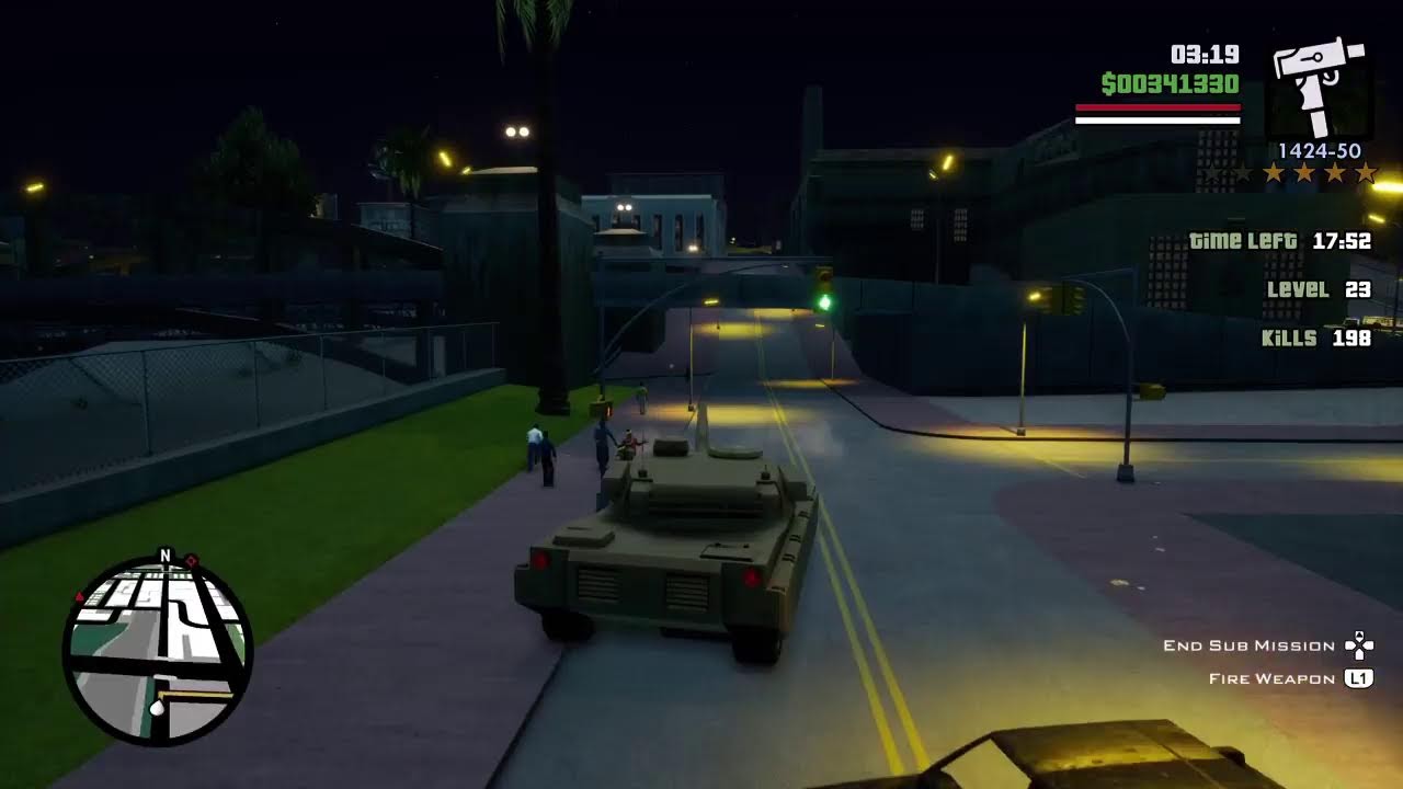 Grand Theft Auto GTA San Andreas definitive edition E 9 vigilante