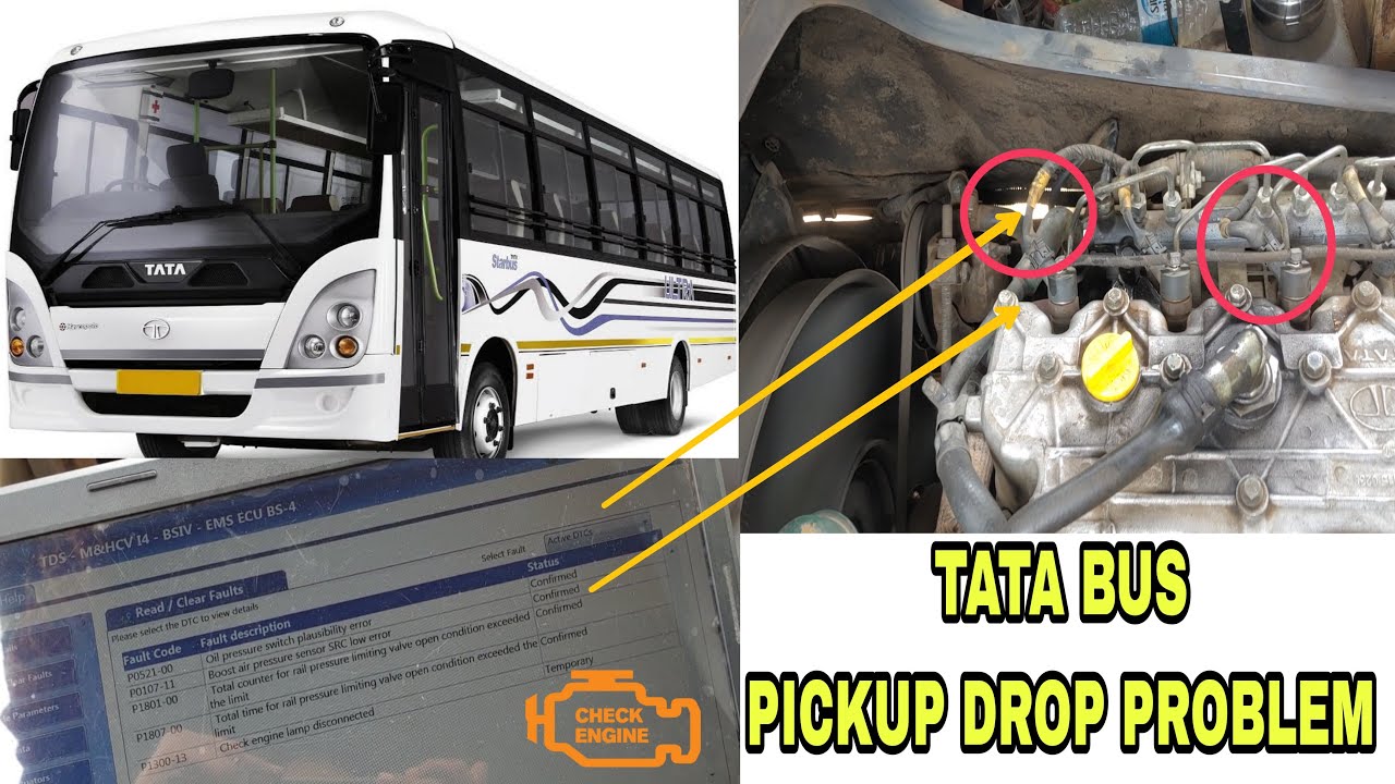TATA BUS PICKUP DROP PROBLEM