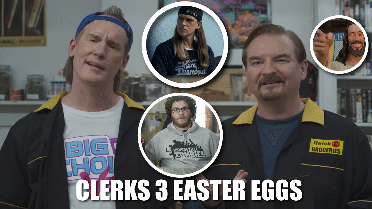 Clerks 3 Easter Eggs & References | Jay And Silent Bob & View Askew Universe References