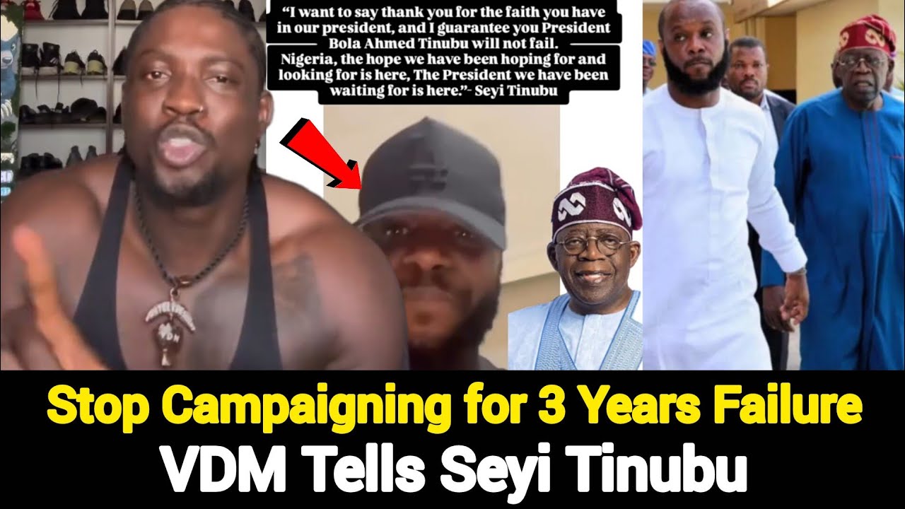VDM Attack Seyi Tinubu Viral Video Campaigning for Tinubu 2027