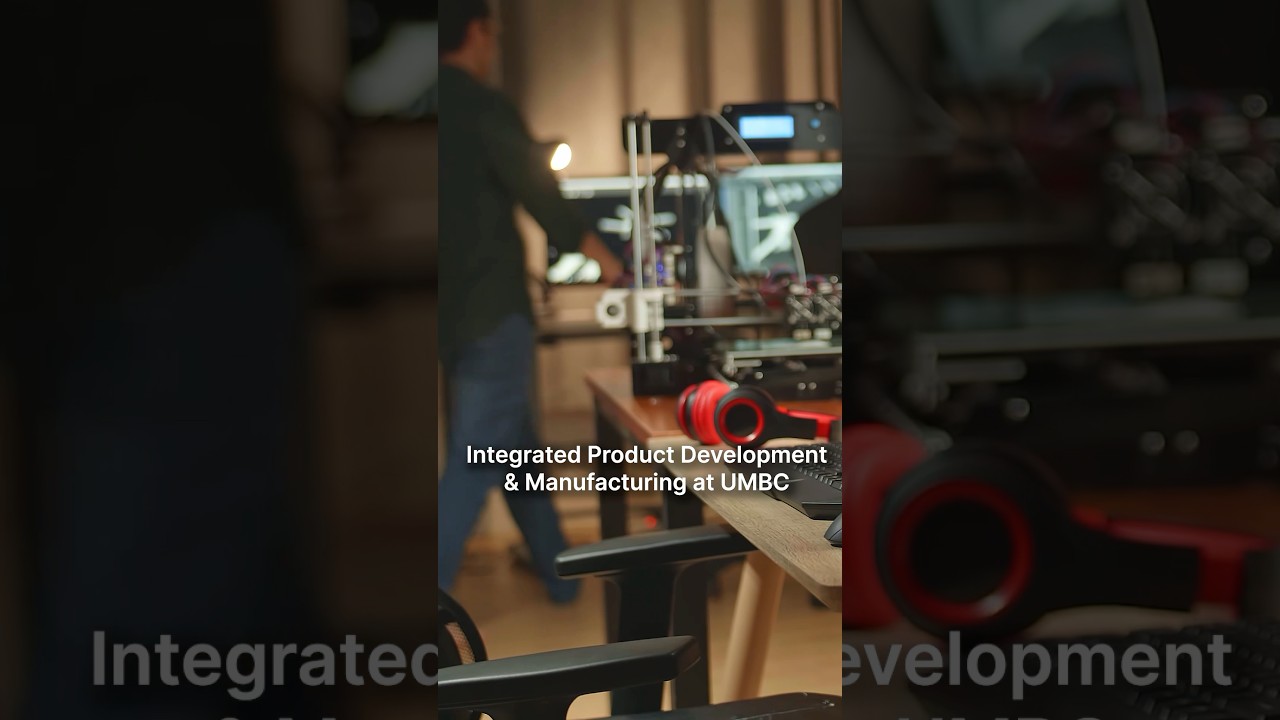 Integrated Product Development and Manufacturing at UMBC - v - apply