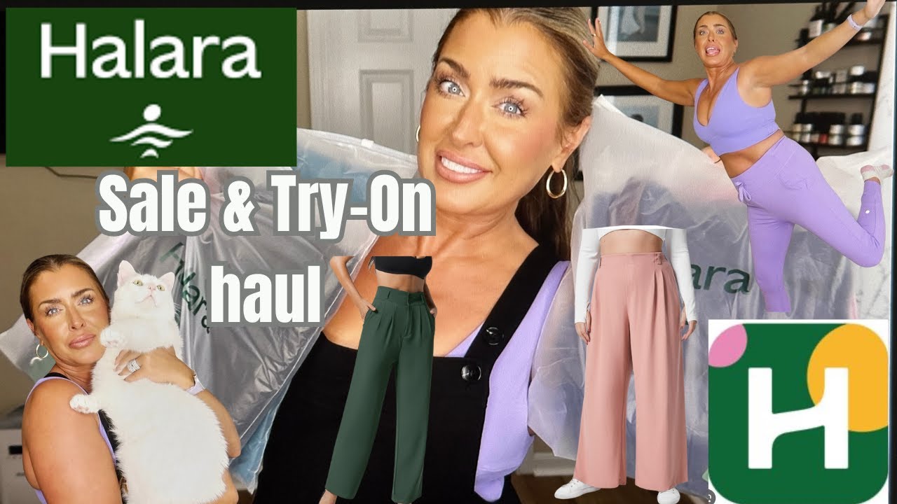 Halara Try on |  The Halara pants are on sale | Halara Mid Size Over 40 review are these worth it?