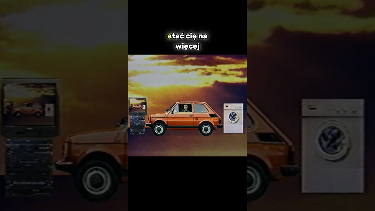 Reklama Fiata 126p z 1991 roku (Maluch)