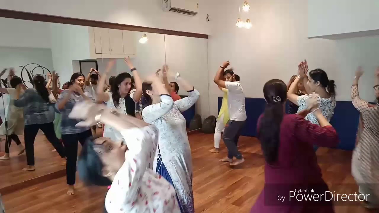 GARBA STEPS TUTORIAL ।omkar manval