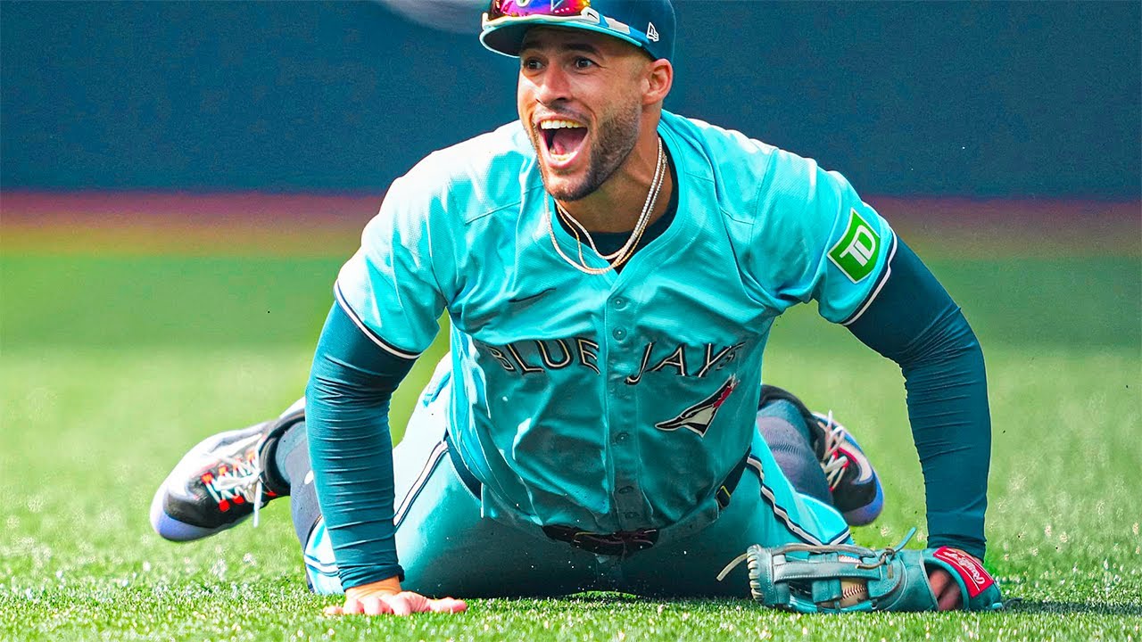MLB | George Springer Defensive Plays | 2024