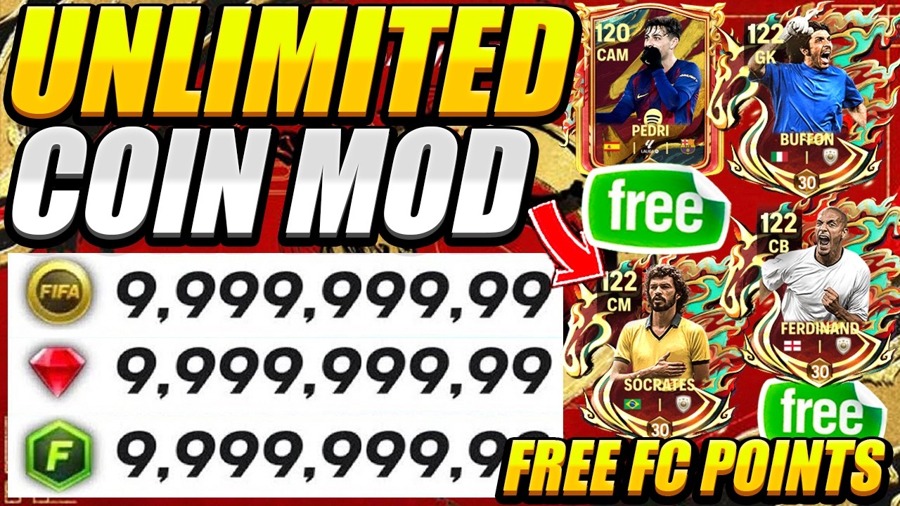 FC Mobile UNLIMITED COINS HACK! How To Get FREE FIFA POINTS In FC Mobile 26! FC Mobile MOD! MOD APK!
