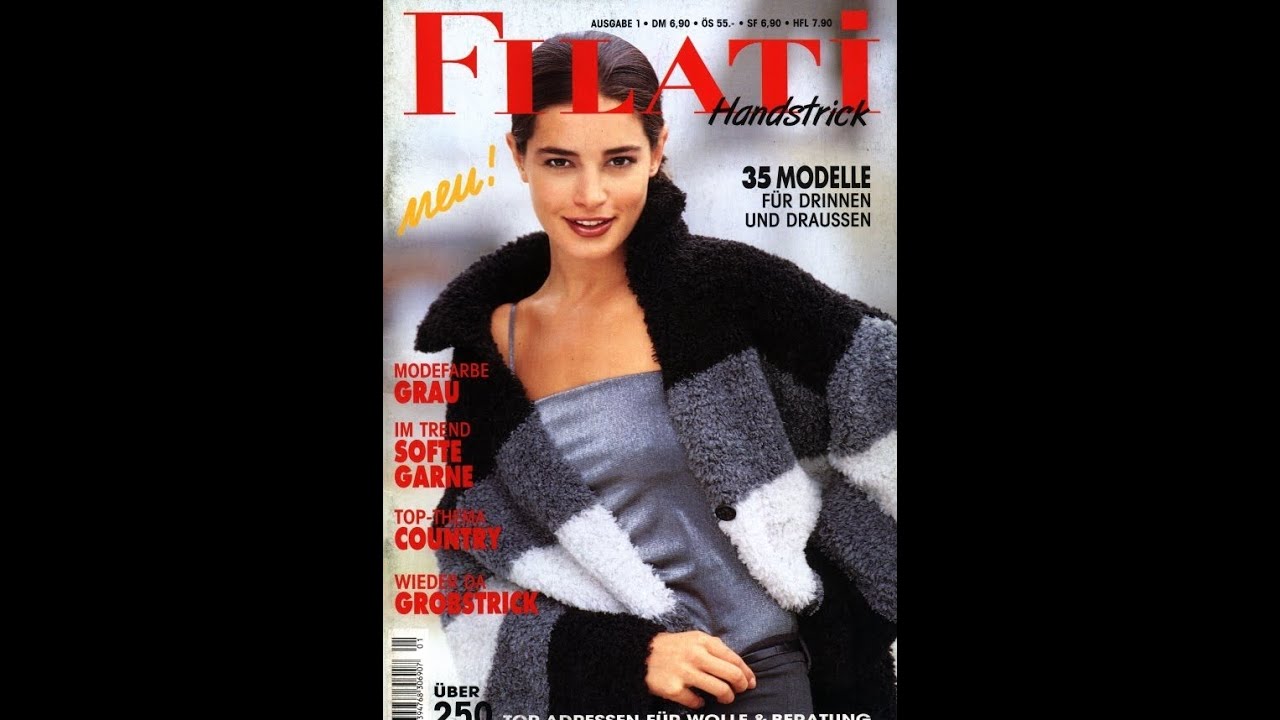 Filati handstrick №1 Fashion magazine in german