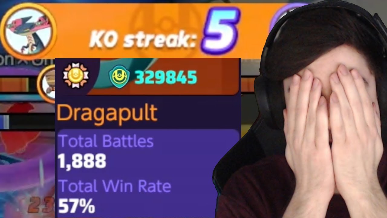 We got Farmed by this GOLD BADGE DRAGAPULT Player | Pokemon Unite