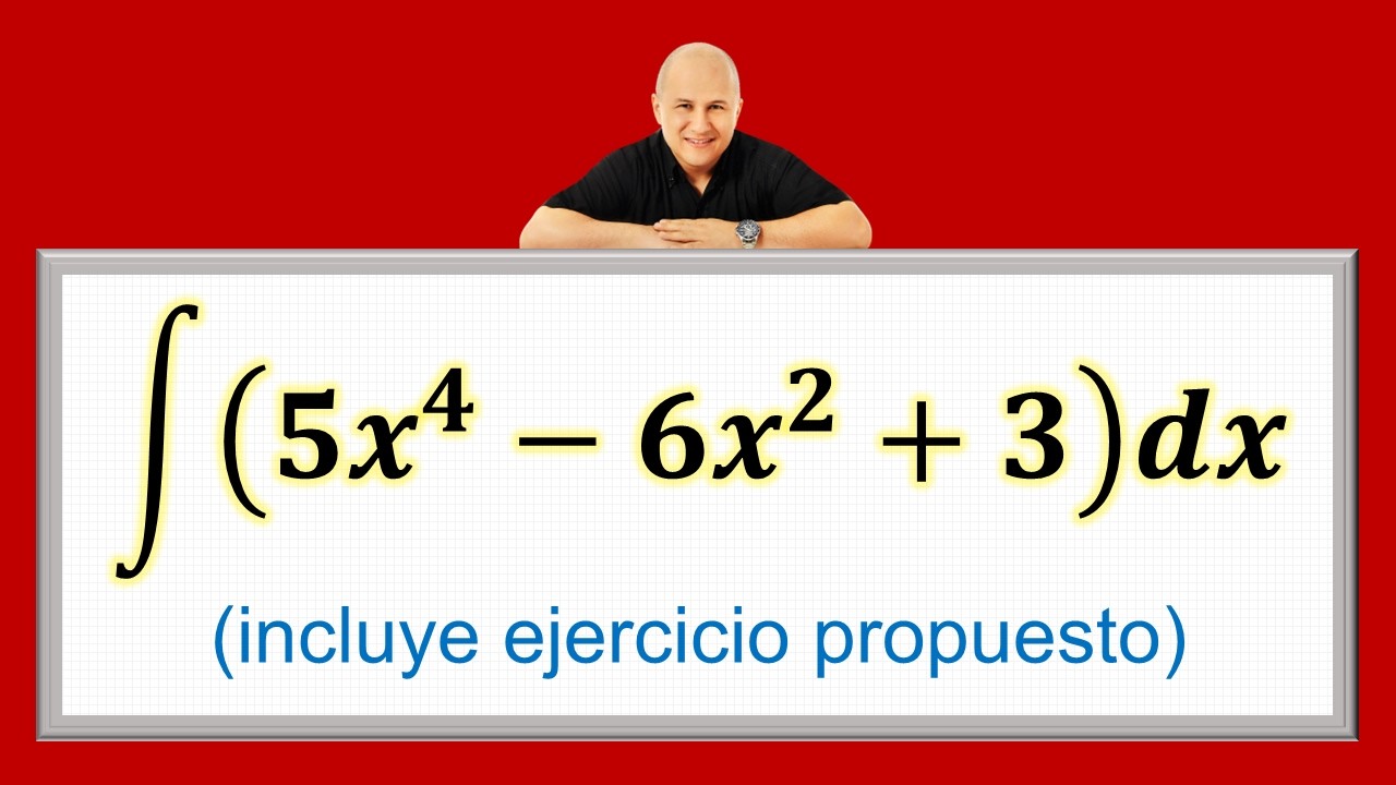 Integrales directas | Ej. 1 #julioprofe