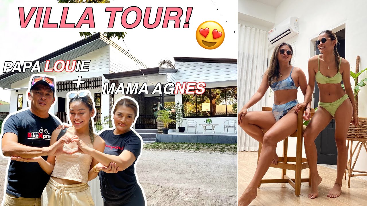 NAGKABALIKAN NA ANG LOU-NES?! 😍 + VILLA TOUR IN PAMPANGA | ROADBIKE GIVEAWAY by Aira Lopez