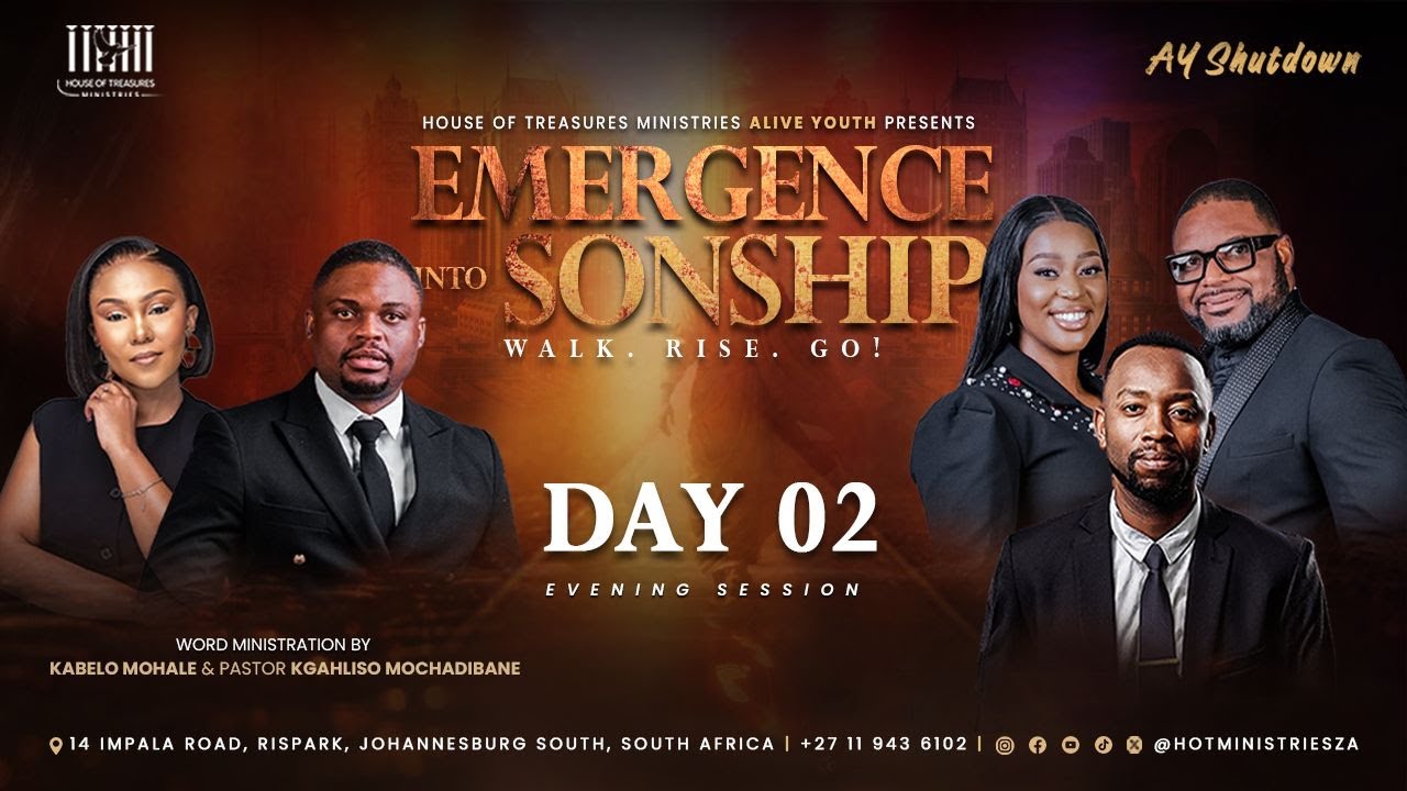 Alive Youth Shutdown '25 - Day 2 [Evening Session] || Pastor Kgahliso Mochadibane & Kabelo Mohale