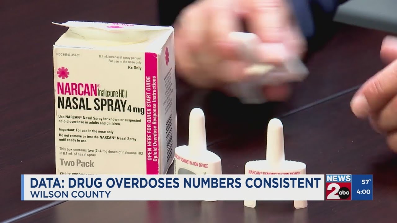 Number of drug overdoses in Wilson County remains consistent: data