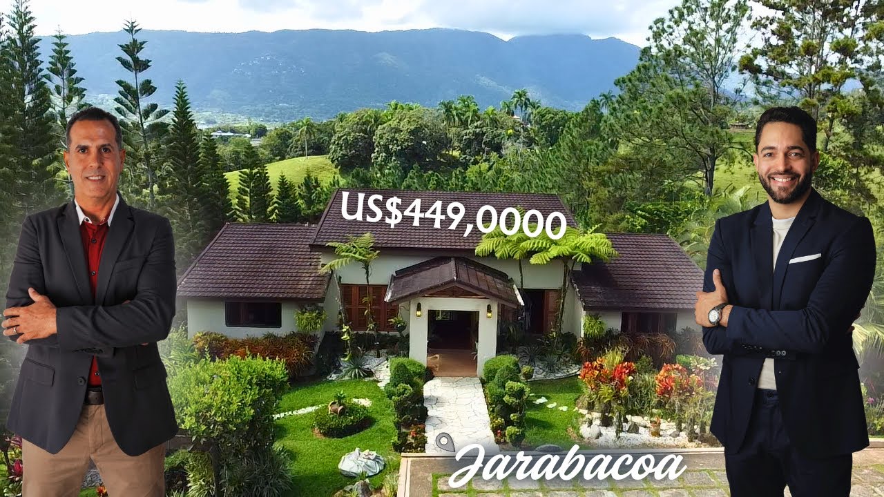 Esta Casa en Jarabacoa No Necesita Guion 😮 | Villa Temática en la Montaña