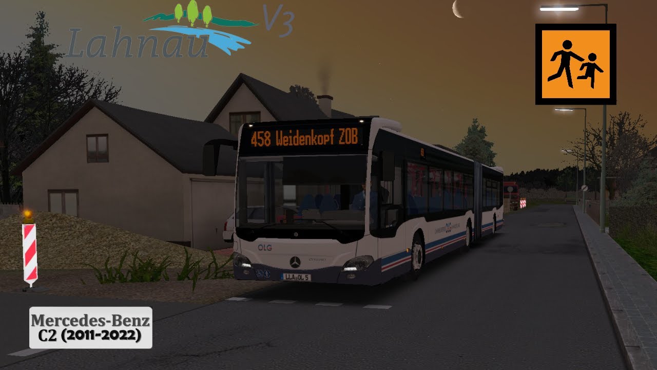 OMSI 2: Landkreis Lahnau V3 | Linie 458 Lehmkaute - Weidenkopf ZOB #081 | PxlKiing