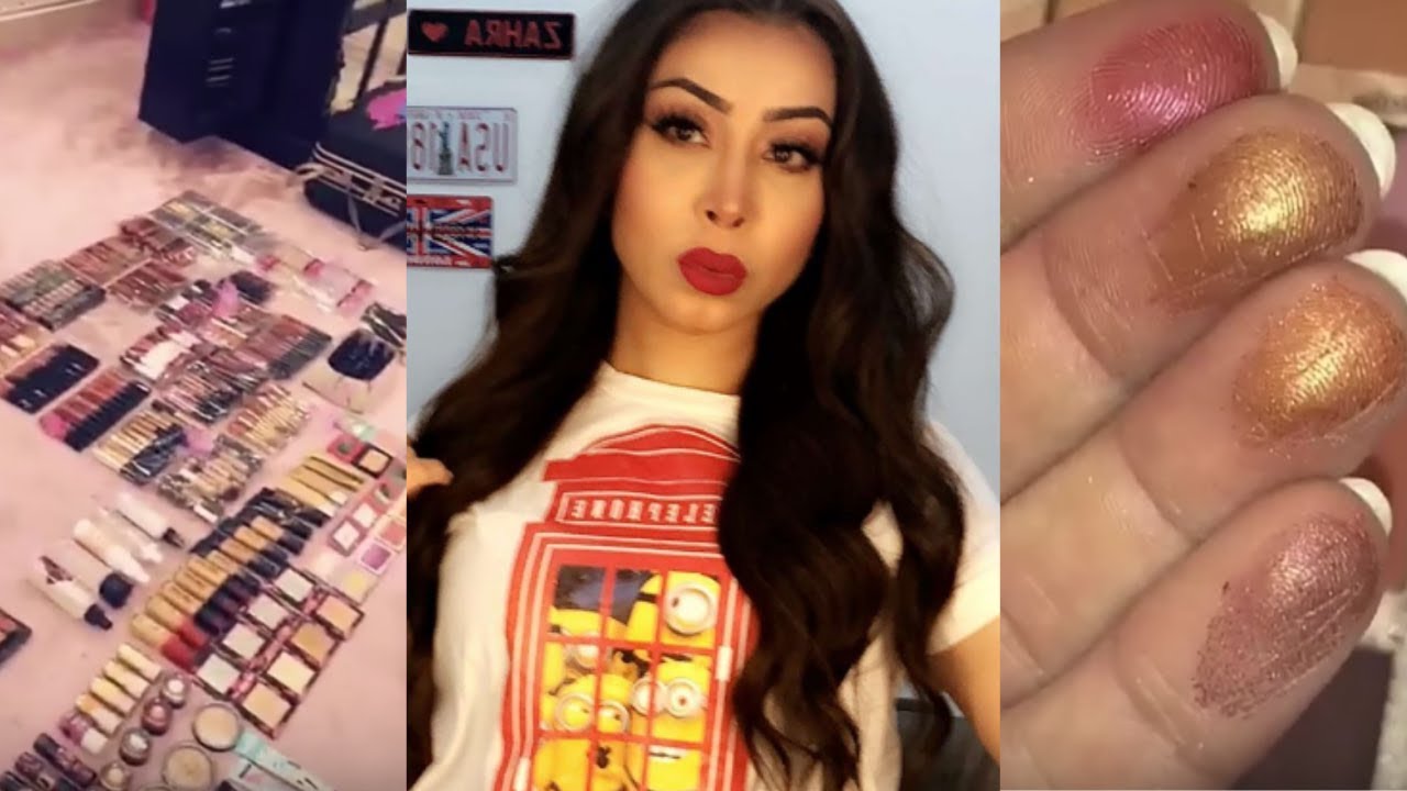 شاهد ابرار الكويتية تشتري أشهر انواع ماركات الميكب وبأسعار مناسبة من كومار 💄😍