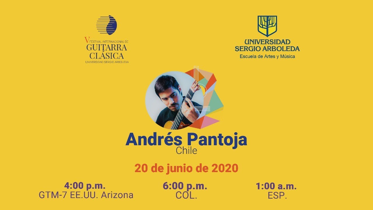 Andrés Pantoja (Chile) | V Festival Internacional de Guitarra Clásica