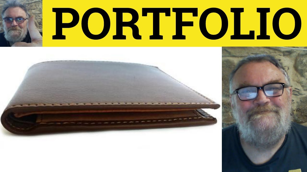 🔵 Portfolio Meaning - Portfolio Definition - Portfolio Examples - Portfolio Explained - Portfolio
