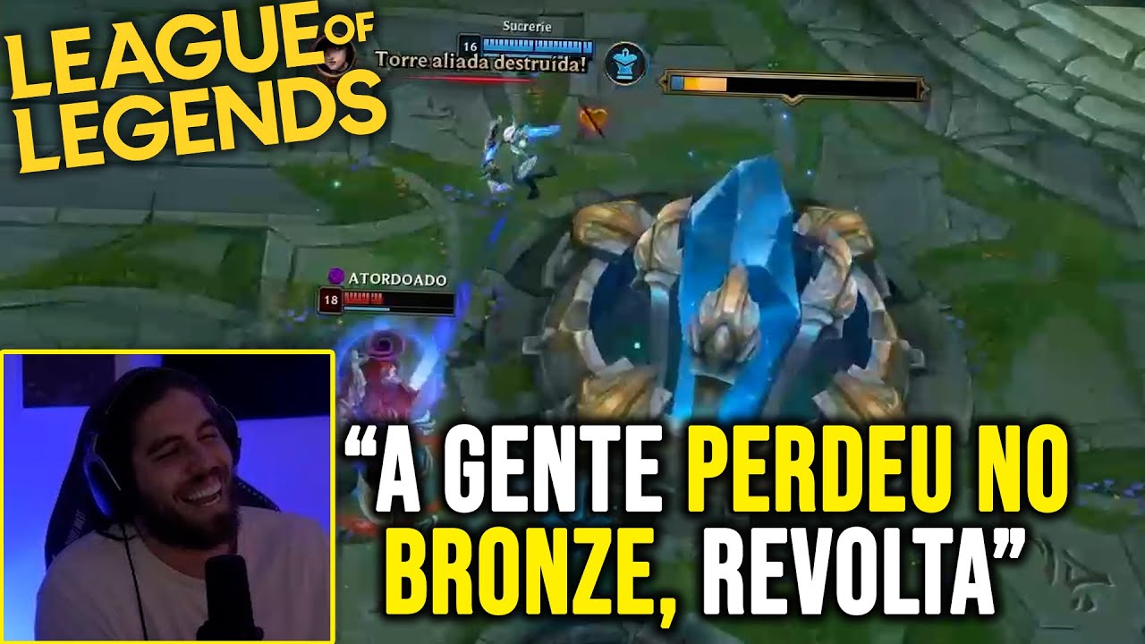 RAKIN E REVOLTA JOGANDO NO BRONZE