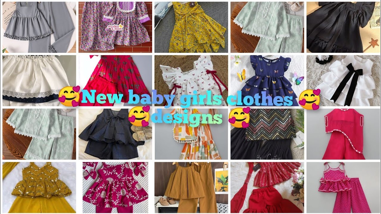 ✨🖤New beautiful baby girls clothes designs #cutting and switching designs #fashion#frock#desigens🦋