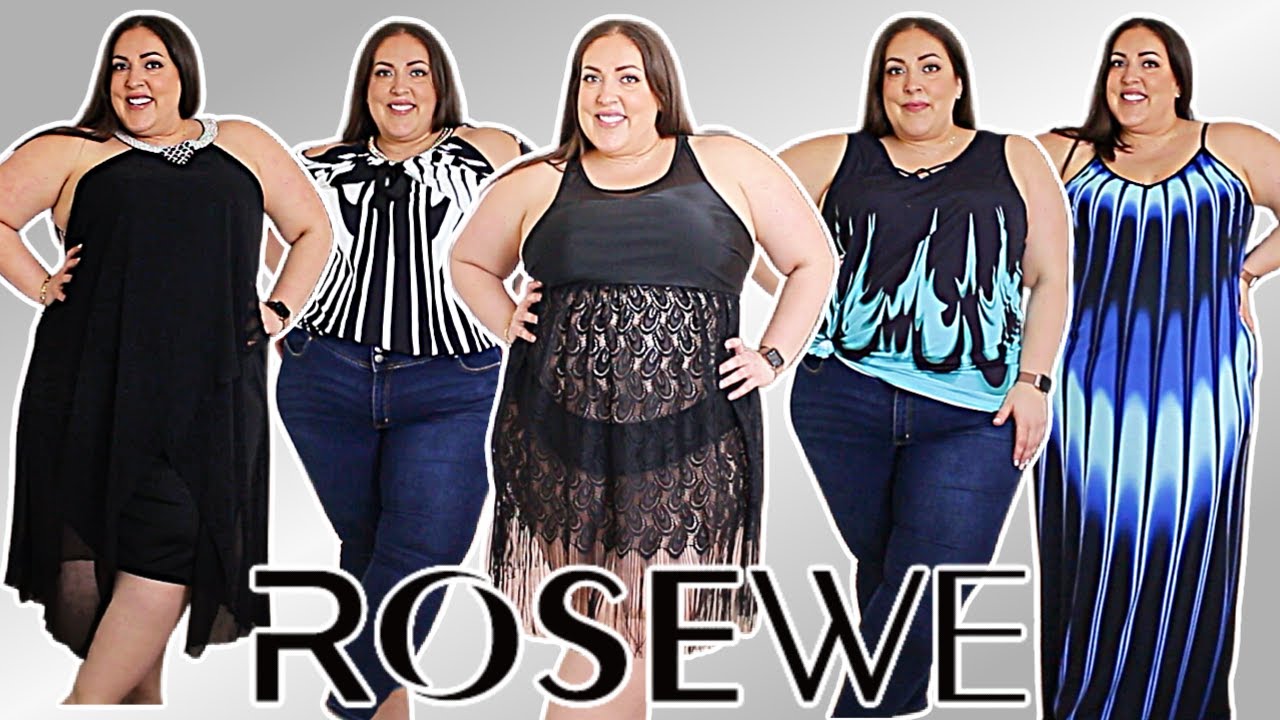 SPRING PLUS SIZE TRY-ON HAUL 2022 | ROSEWE | PLUS SIZE FASHION TRY-ON HAUL 2022 | MISSGREENEYES