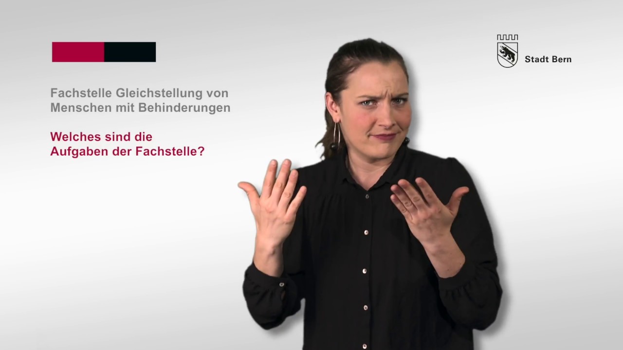 Fachstelle Gleichstellung von Menschen mit Behinderungen der Stadt Bern