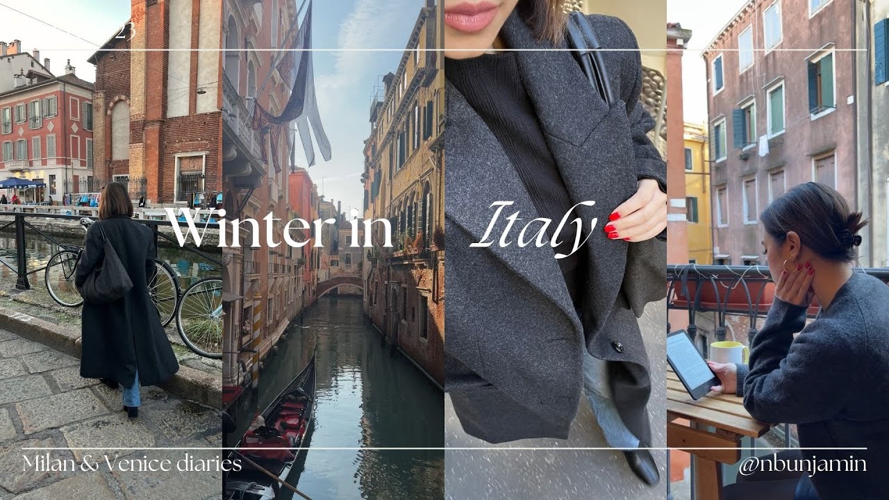 Winter in Italy 💌 | Italy travel diary, exploring Milan and Venice