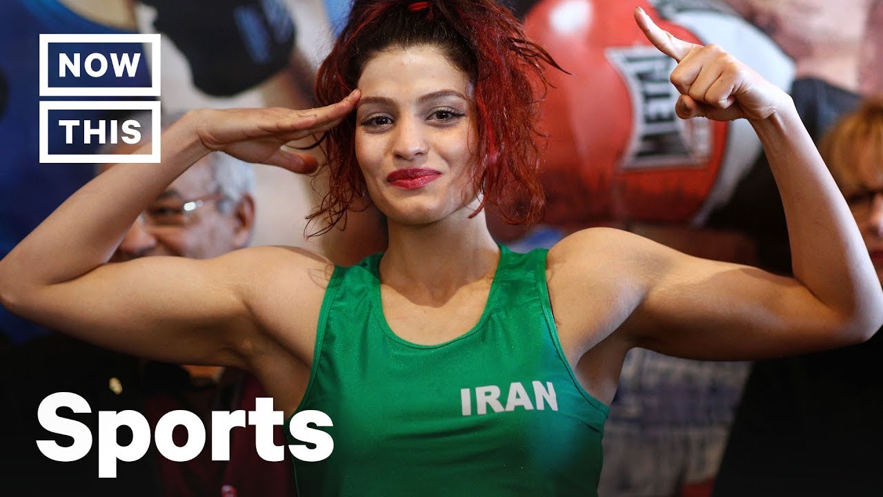 Iranian Woman Sadaf Khadem Makes Boxing History | NowThis