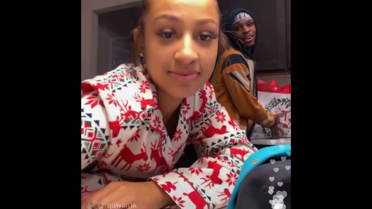 SAMARIA AND TOOSII 2X CHRISTMAS GIFT EXCHANGE ON IG LIVE