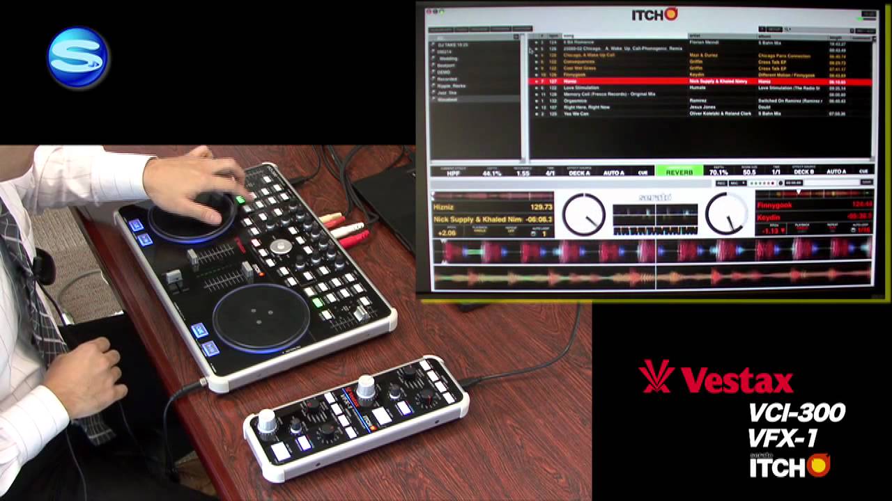 Vestax VCI-300 + VFX -1 Effect Controller