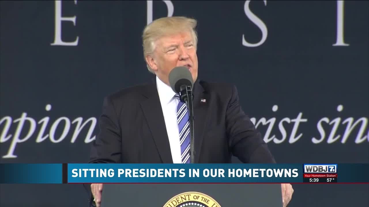 President's Day: Sitting Presidents in Our Hometowns