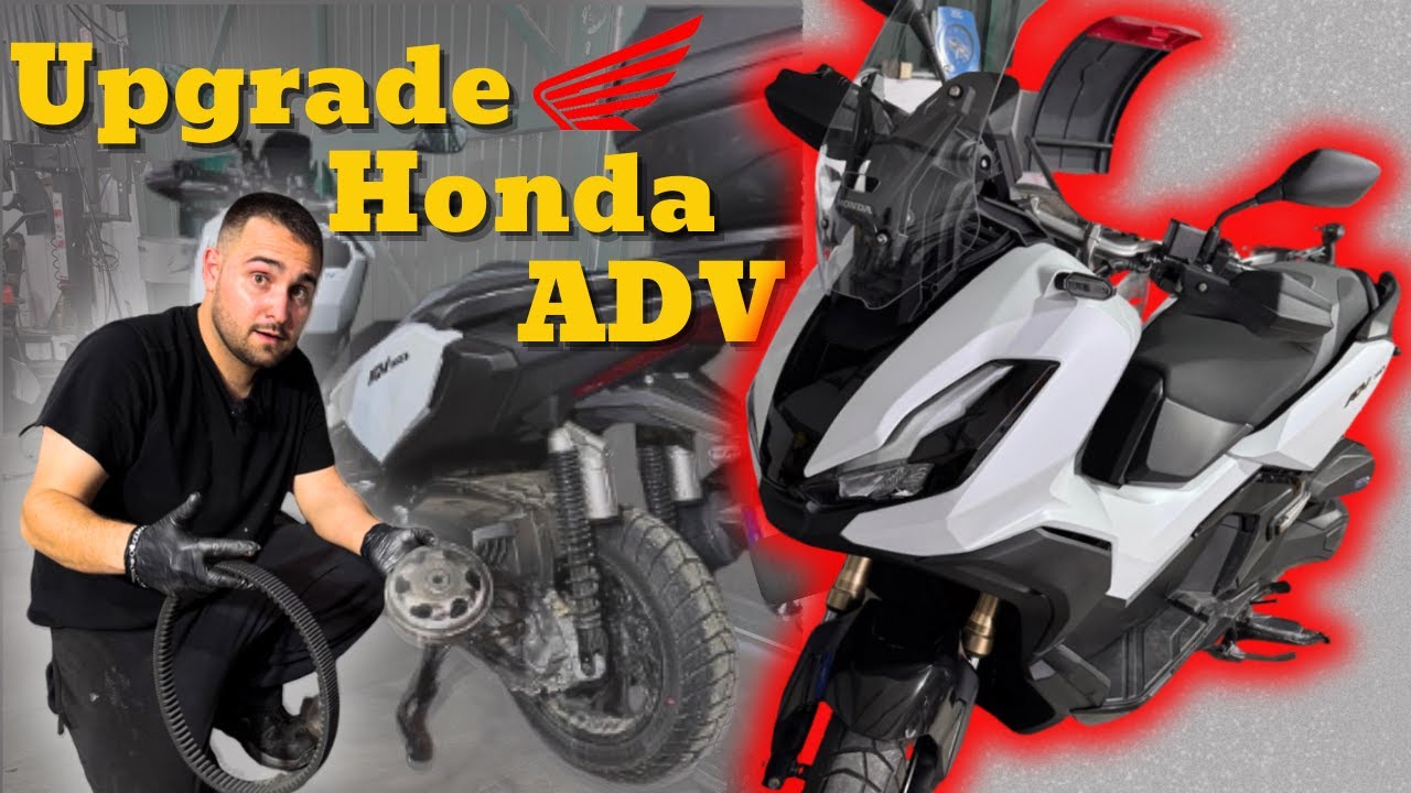 Honda ADV 350 UPGRADES | Embreagem Malossi + kit Polini?! | Brun'out