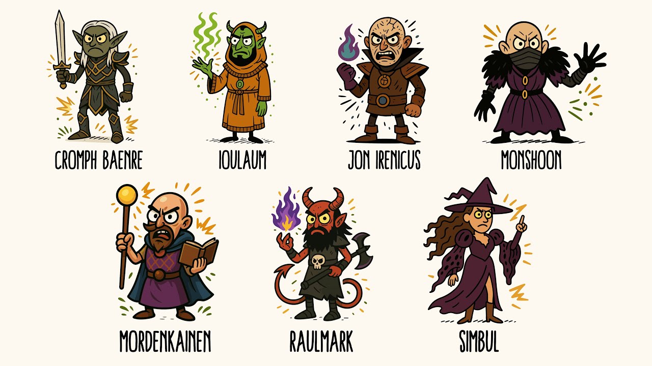 Every Archmage in Forgotten Realms Explained in 16 Minutes