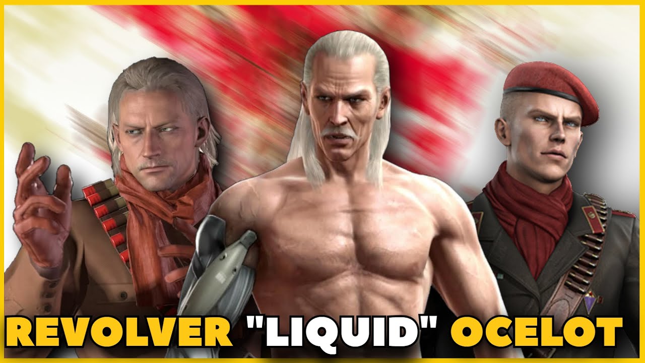Desvendando a Personalidade de Liquid Ocelot em Metal Gear !