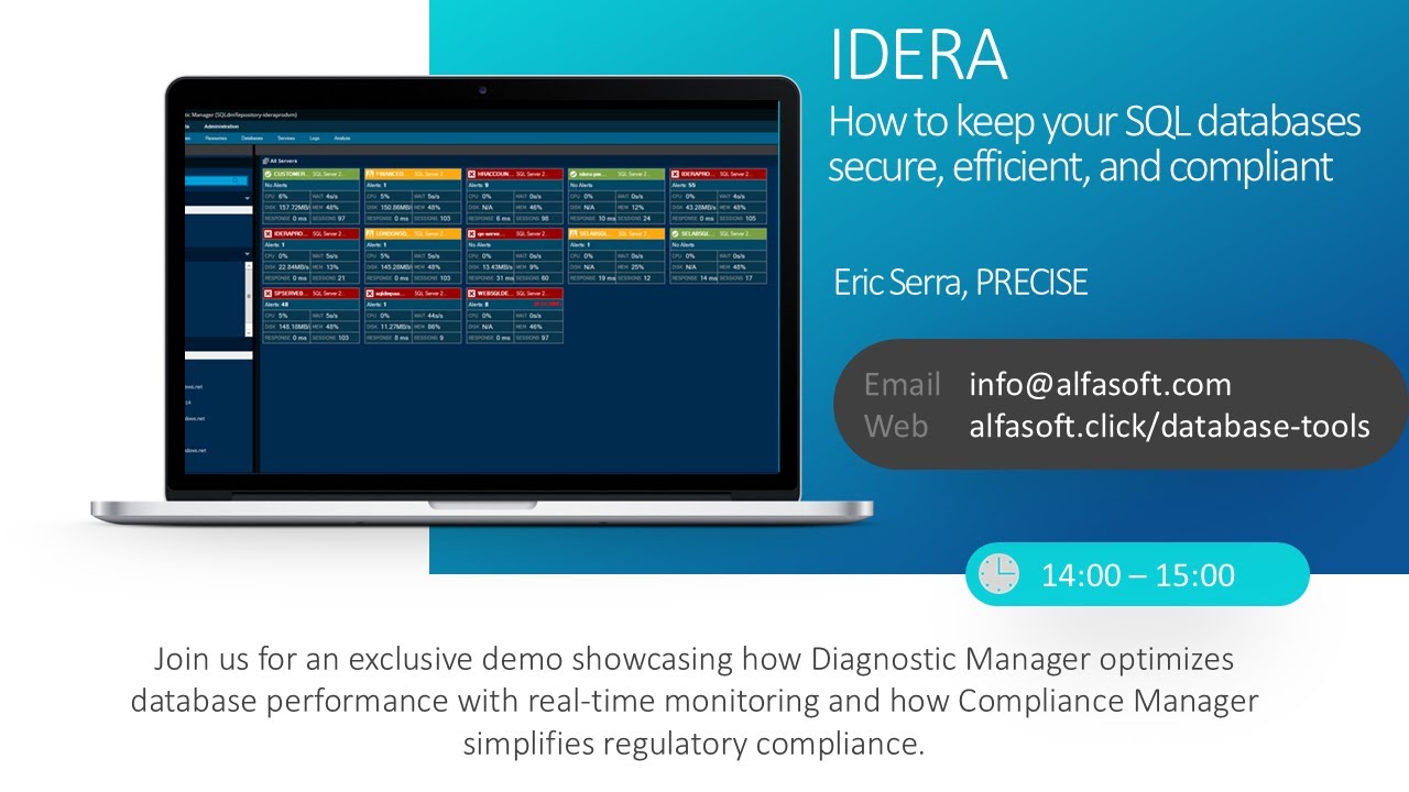 IDERA &ndash; How to keep your SQL databases secure, efficient, and compliant