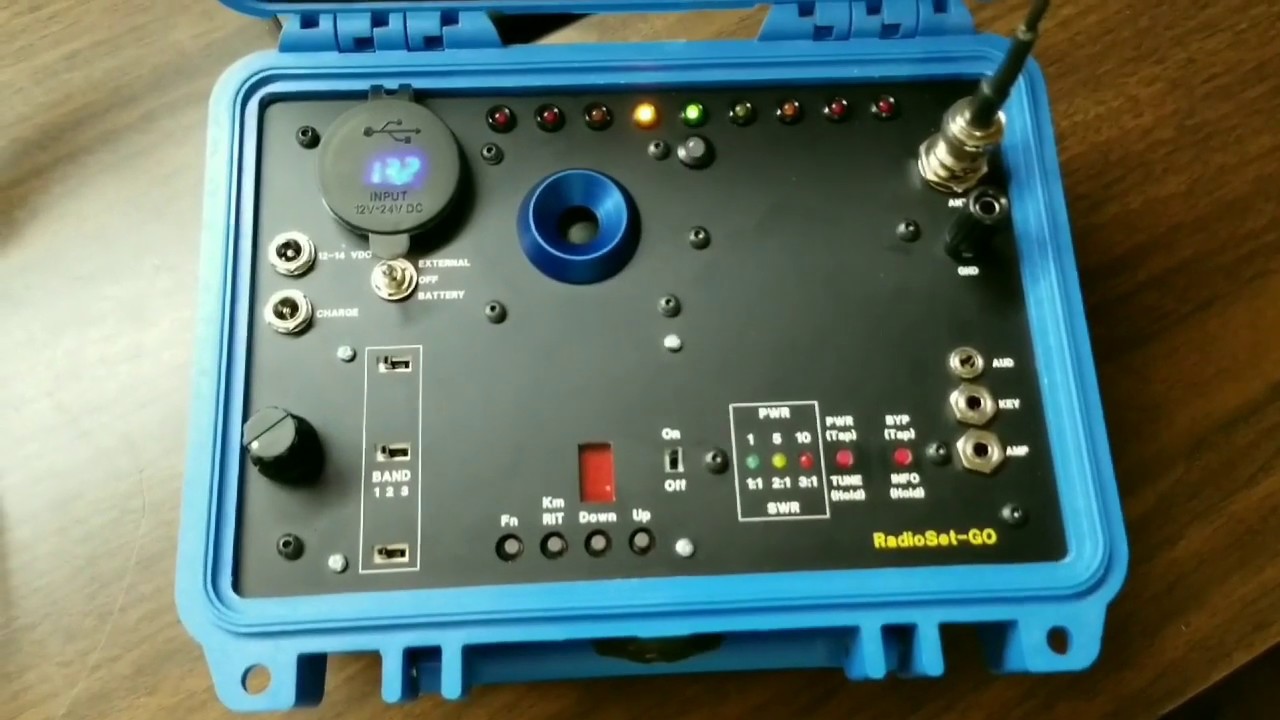 RadioSet-GO converted MTR3b QRP CW transceiver