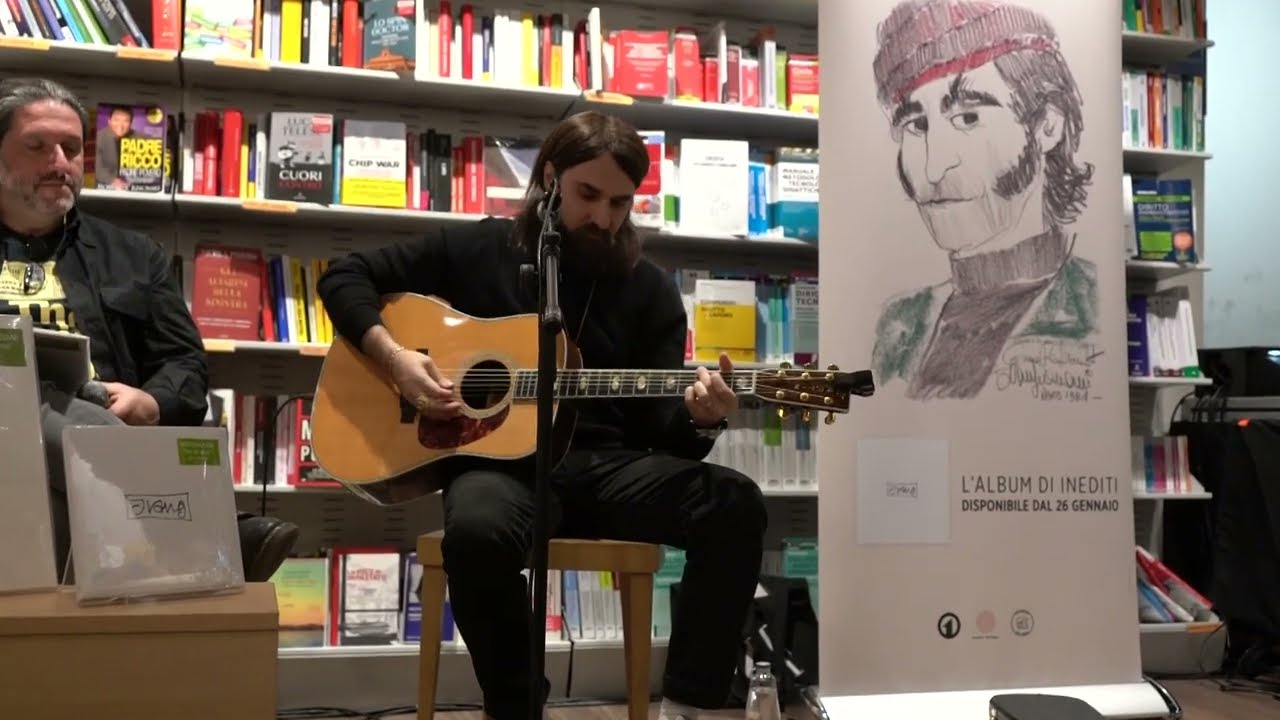 Filippo Graziani canta Ivan Graziani - La canzone dei marinai (presentazione Album) Rimini
