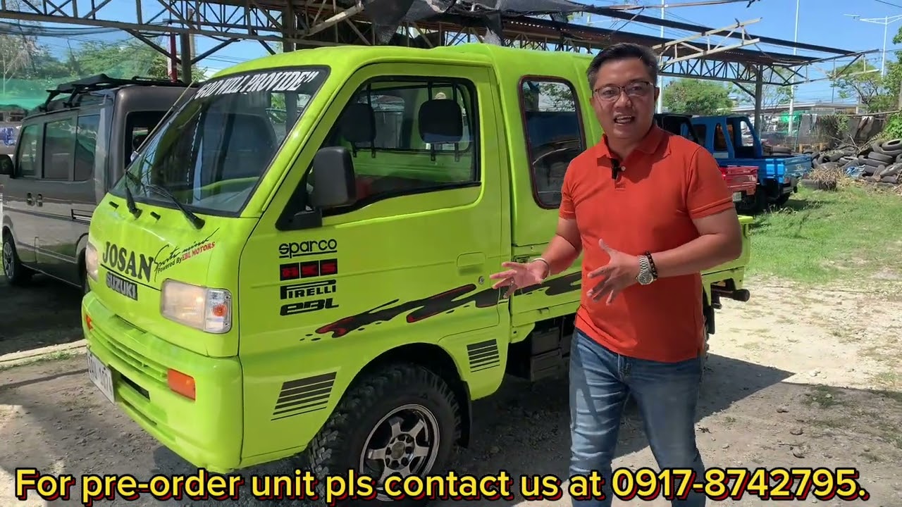 Our Suzuki Scrum series 4WD pick up type model bound to Isabel Leyte.