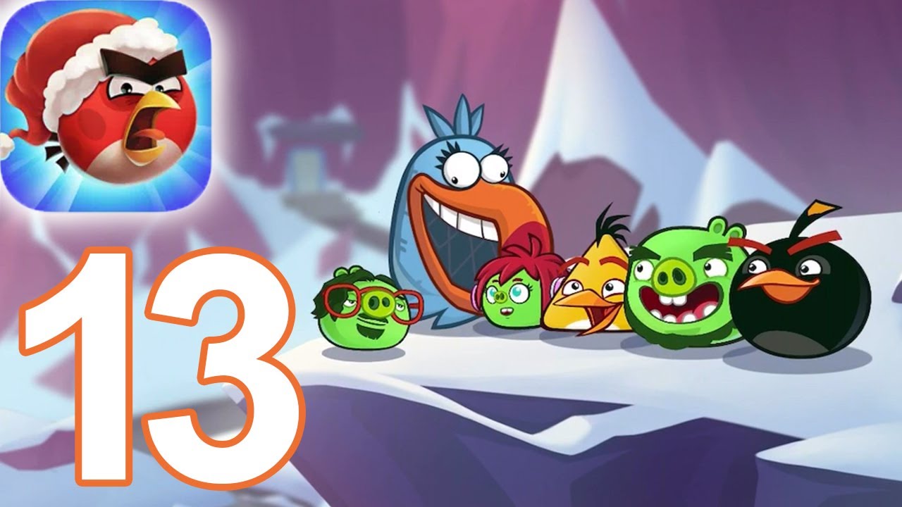 Angry Birds Reloaded Enter The Volcano - 1 to 45 - Gameplay Walkthrough Part 13 (iOS)