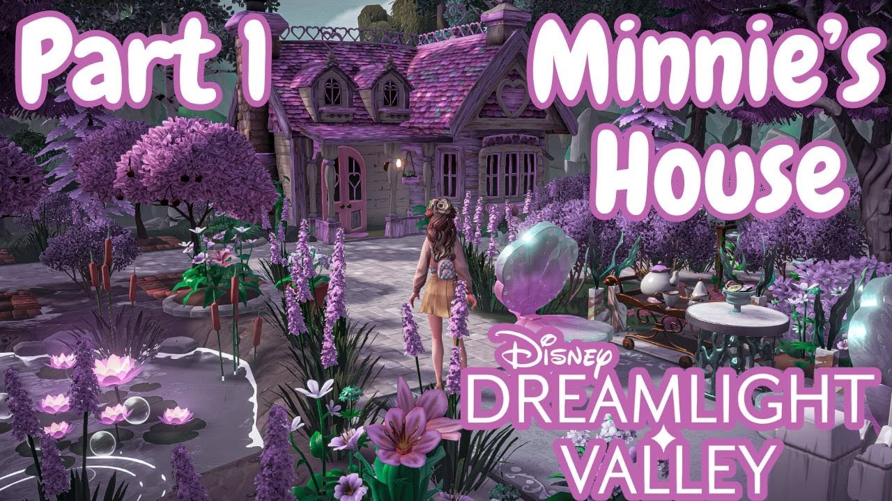 Minnie’s Fairycore Orchard in Disney Dreamlight Valley — Speed Build and Tutorial Part 1 🪷✨💜