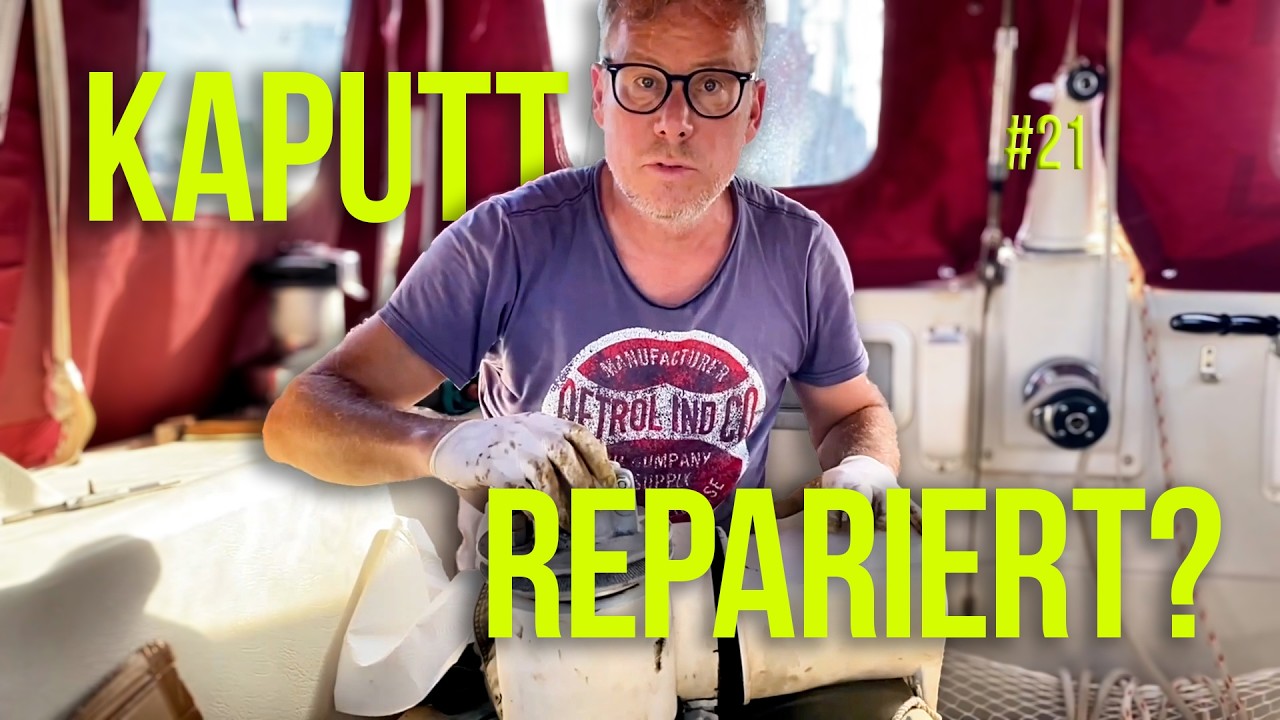 21 Das schlimmste DIY Projekt ever: Amel Genua Furler komplett zerlegt (Amel Santorin 46) Pt 2