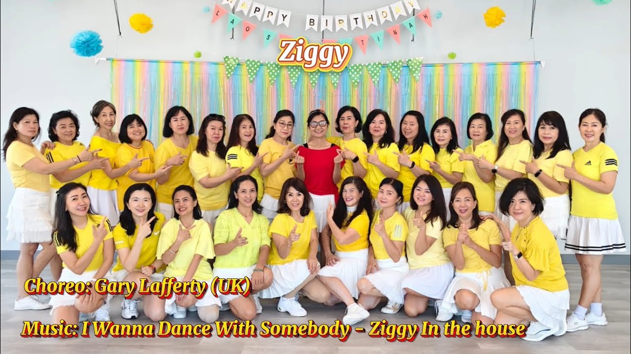 Ziggy Line Dance||Choreo: Gary Lafferty (UK)|| Level: Absolute Beginner||Dance by Funky 