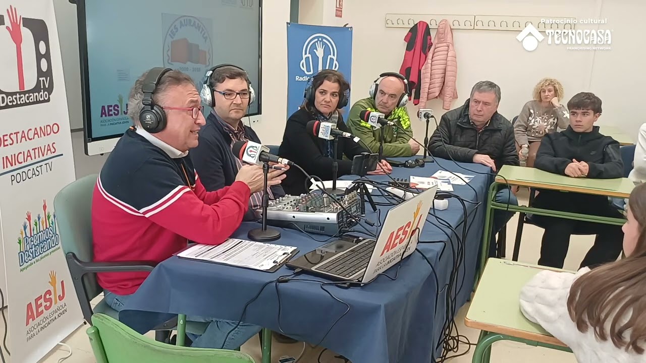 José Abel, Noelia Damián y Asociación Amigos del Museo · IES Aurantia · Benahadux.