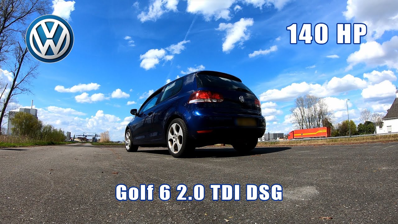 Volkswagen Golf 6 2.0 TDI DSG 140 HP R-Line Edition POV City Drive by Fanatic Drivers