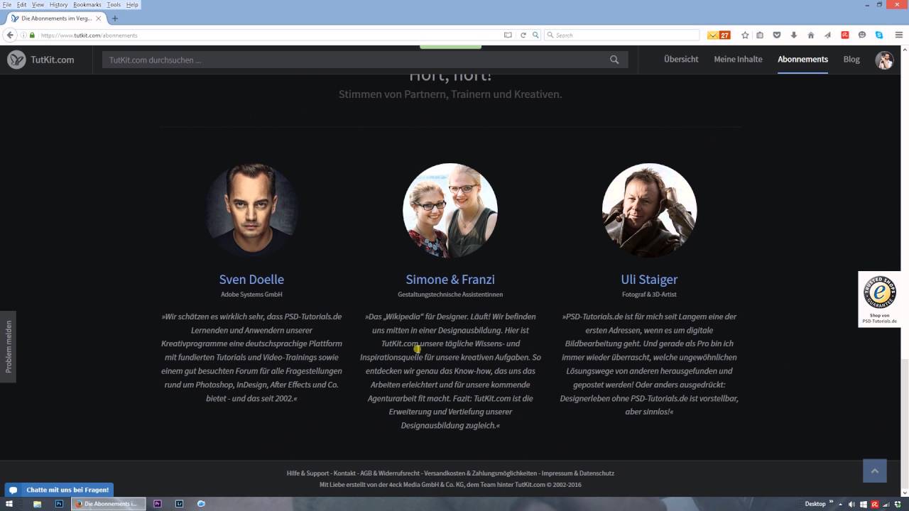TutKit.com Vorstellung und 25% Gutschein