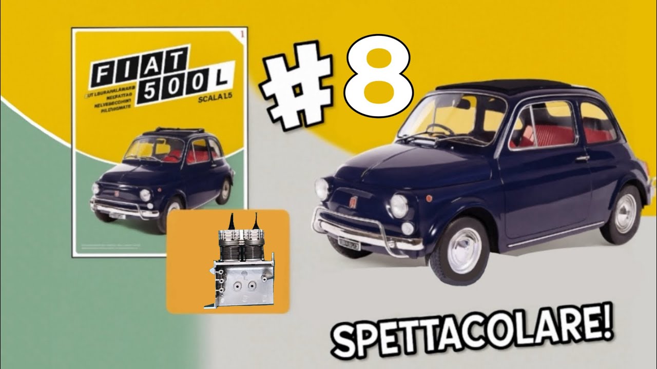 Come montare Fiat 500L 1:5 Hachette | Guida fasc.8!