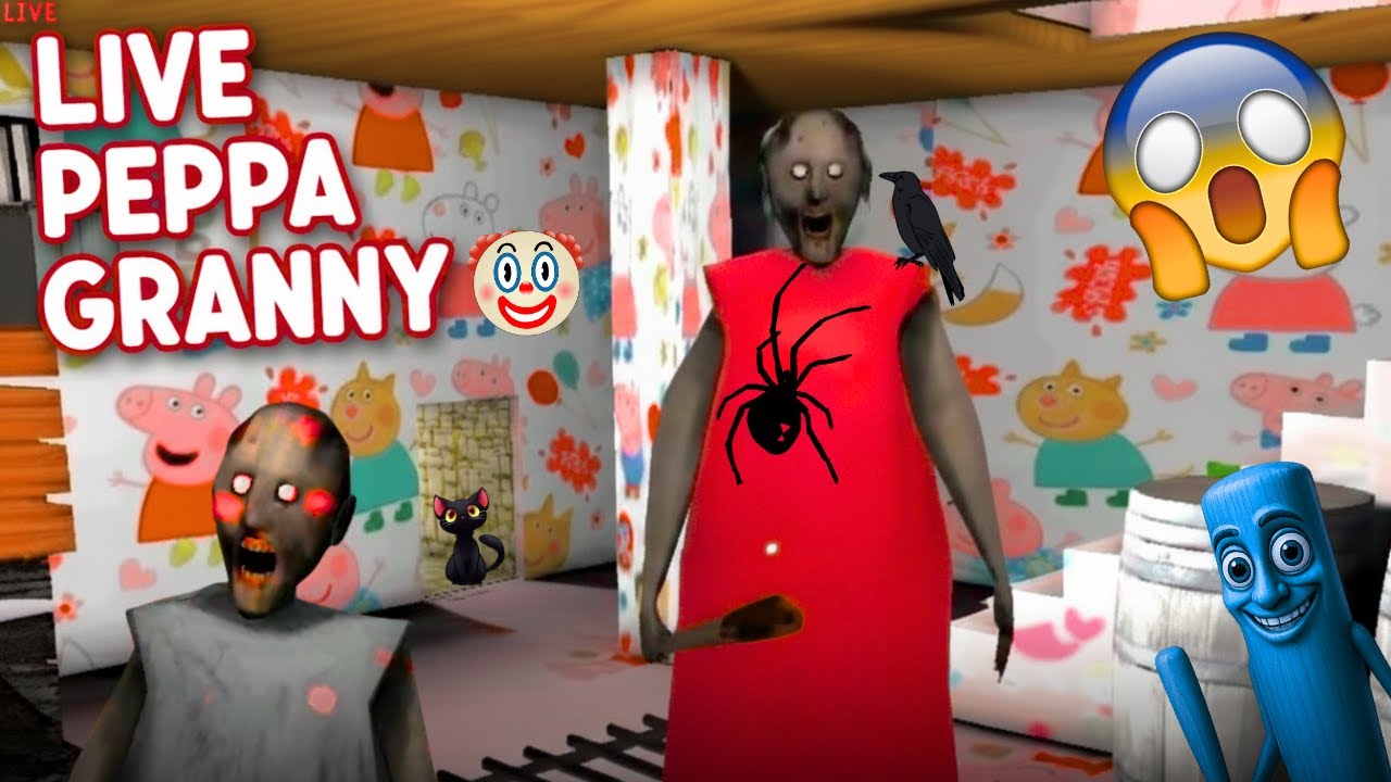 Live Granny Gameplay || SCARY GAMES LIVE || Granny Horror Escape