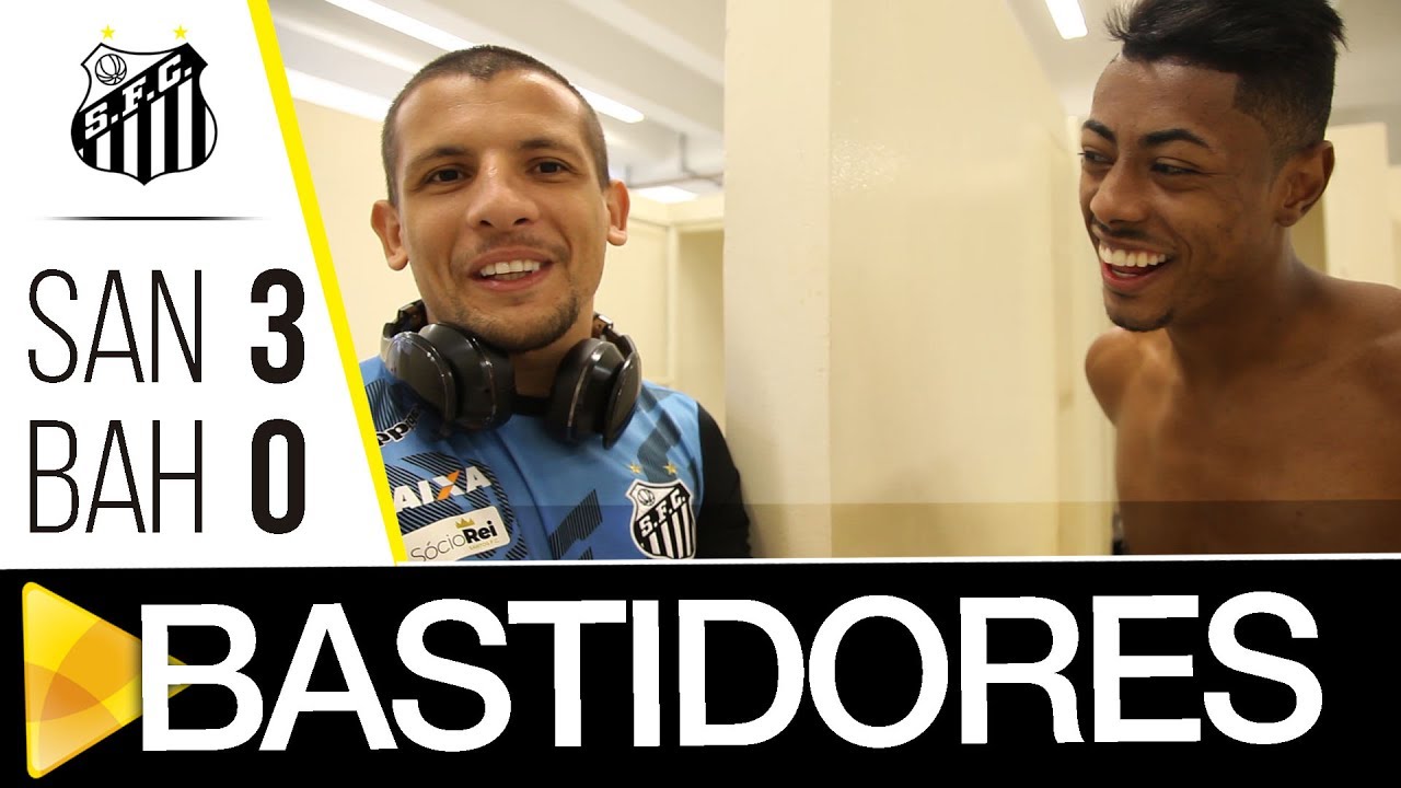 Santos 3 x 0 Bahia | BASTIDORES | Brasileirão (23/07/17)