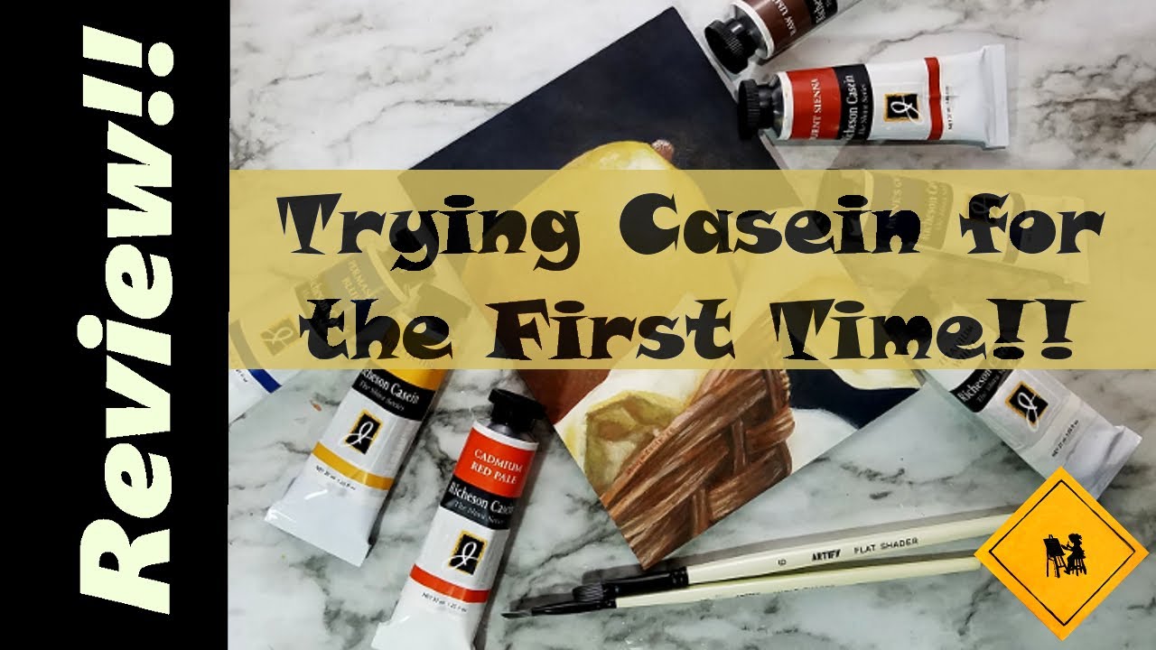 9000 Year Old Paint?!! -Trying Casein for the First Time!