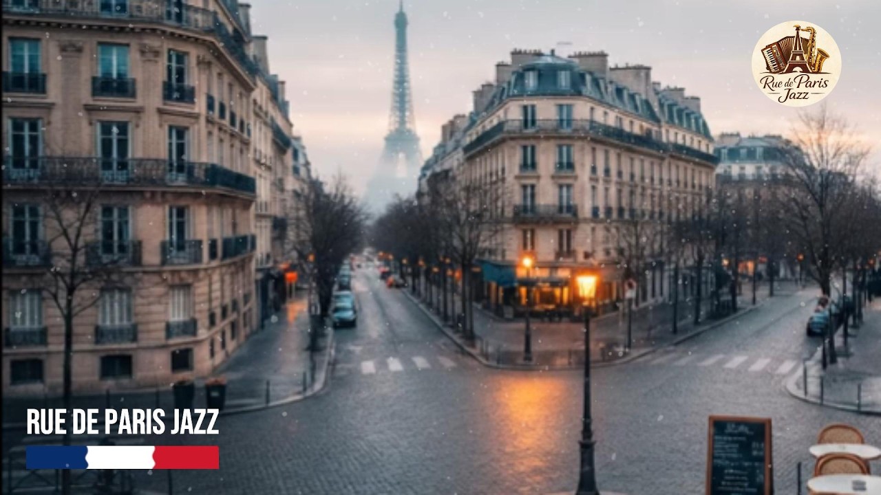 Rue de Paris Vol 4 – Cafe Ambience with French Music  - Instrumental Piano & Accordion #cozyjazz